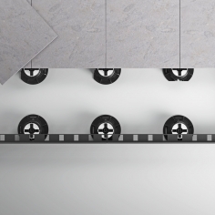 Pedestal | vertical perimeter profile