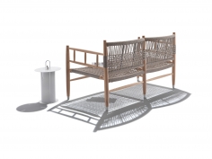 Lee outdoor | садовый диван