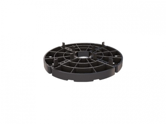 Fixed paving support