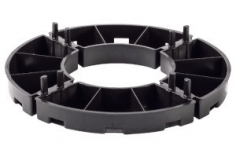 Fixed paving support