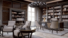 ИТАЛЬЯНСКИЙ КАБИНЕТ DUBAI ФАБРИКИ CARPANESE HOME