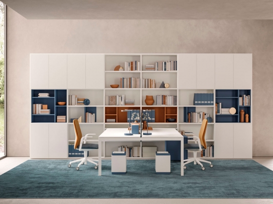 Книжный шкаф PROFCASE фабрики PROF OFFICE Композиция 04