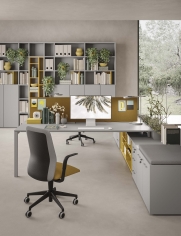 Книжный шкаф PROFCASE фабрики PROF OFFICE Композиция 10