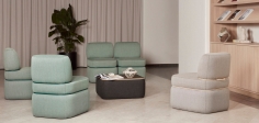 Кресло низкое ATTICUS LOUNGE 03 фабрики JOHANSON