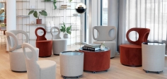 Кресло низкое ATTICUS LOUNGE 03 фабрики JOHANSON