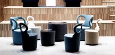 Кресло низкое ATTICUS LOUNGE 03 фабрики JOHANSON