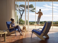 Кресло с банкеткой Grand Relax фабрики Vitra