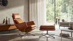 Кресло с банкеткой Grand Relax фабрики Vitra