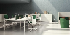 Стол письменный Origami White фабрики GIUALMI