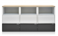 Модульные шкафы Meridian фабрики Herman Miller