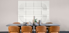 Настенная панель RACE WALL CURVE фабрики JOHANSON