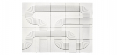 Настенная панель RACE WALL CURVE фабрики JOHANSON