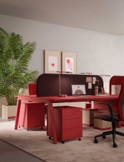 Настольная панель ACOUSTIC SOFT FABRIC фабрики PROF OFFICE Композиция 05