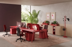 Настольная панель ACOUSTIC SOFT FABRIC фабрики PROF OFFICE Композиция 05
