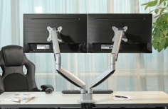 Настольное крепление для мониторов NM-D750DSILVER фабрики NEOMOUNTS