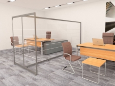 Перегородка CLEAR фабрики TUNA OFIS