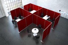 Перегородка SONIQ фабрики MIKOMAX SMART OFFICE