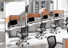 Перегородки Kubi фабрики STYLOFFICE