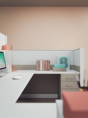 Рабочая станция OPENWALL фабрики PROF OFFICE Композиция 04