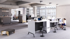 Рабочая станция STAND UP фабрики MIKOMAX SMART OFFICE