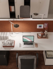 Рабочая станция ZERO фабрики PROF OFFICE Композиция 03