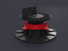 Adjustable pedestal 60/90 mm
