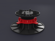 Adjustable pedestal 60/90 mm