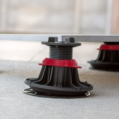 Self-leveling pedestal 50/65 mm