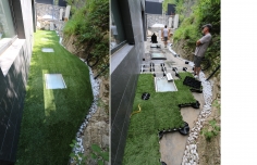 Roofingreen nature drain