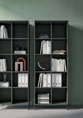 Шкаф книжный Zefiro фабрики QUADRIFOGLIO GROUP