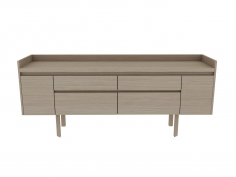 Шкаф низкий BENSEN фабрики TUNA OFIS