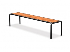 Скамейка AVANTI LONG THERMO ASH фабрики HOUE