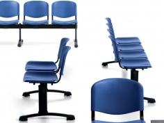 Скамья Leo Plastic Bench фабрики LINEA FABRICA