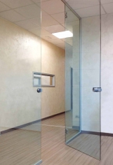 Стеклянные перегородки Idrawall Duo фабрики CUF Milano