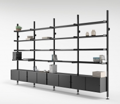 Стеллаж QADRO System фабрики ICF