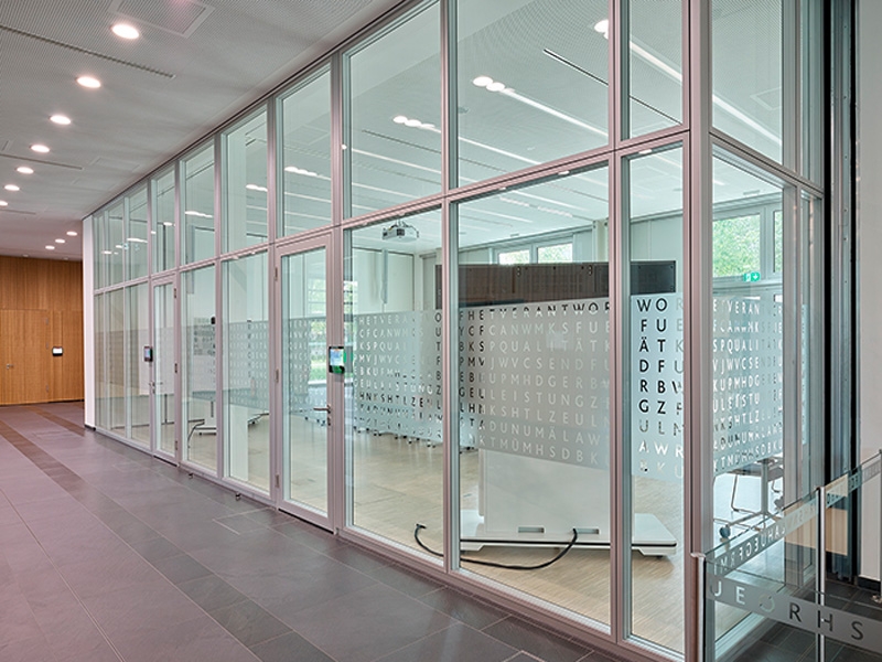 Стены System 2000 / 2000eco glass wall фабрики STRÄHLE RAUM-SYSTEME
