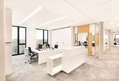 Стены System 2300 glass wall фабрики STRÄHLE RAUM-SYSTEME