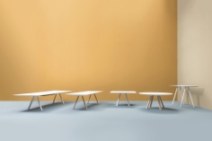 Стол ARKI-TABLE ARK/2 SQUARE фабрики PEDRALI