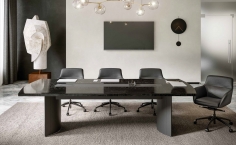 Стол для переговоров Mithos Carbon / Black фабрики CODUTTI