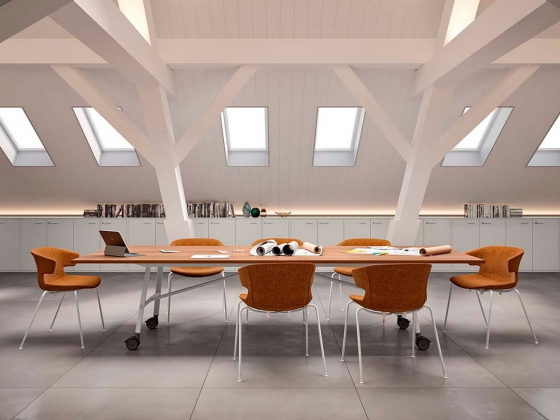 Стол для переговоров Meeting Tables фабрики QUADRIFOGLIO GROUP