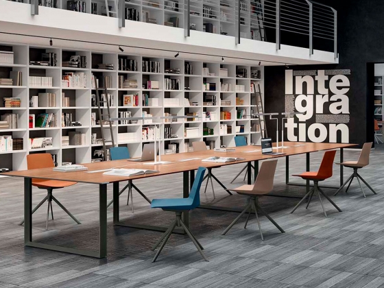 Стол для переговоров Meeting Tables фабрики QUADRIFOGLIO GROUP
