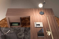 Стол письменный BLOCK 2.0 фабрики PROF OFFICE Композиция 02