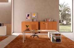 Стол письменный SLIM фабрики PROF OFFICE Композиция 01