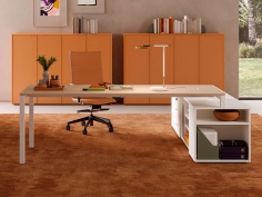 Стол письменный SLIM фабрики PROF OFFICE Композиция 01