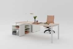 Стол письменный SLIM фабрики PROF OFFICE Композиция 01