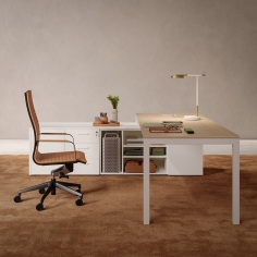 Стол письменный SLIM фабрики PROF OFFICE Композиция 01