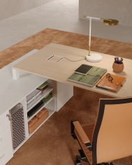Стол письменный SLIM фабрики PROF OFFICE Композиция 01