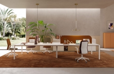 Стол письменный SLIM фабрики PROF OFFICE Композиция 01