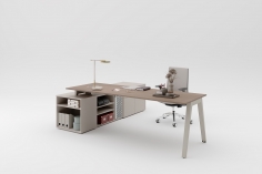 Стол письменный SLIM фабрики PROF OFFICE Композиция 01