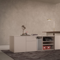 Стол письменный SLIM фабрики PROF OFFICE Композиция 01